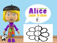 Oyun World of Alice Learn to Draw