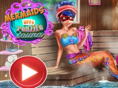 Oyun Mermaids BFFs Realife Sauna