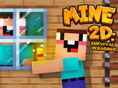 Oyun Mine 2D Survival Herobrine