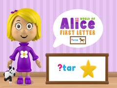 Oyun World of Alice First Letter