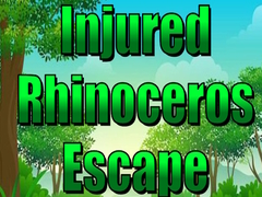 Oyun Injured Rhinoceros Escape