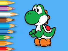Oyun Coloring Book: Yoshi Fishing Time