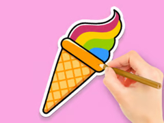 Oyun Coloring Book: Rainbow Ice Cream