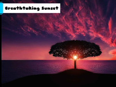 Oyun Breathtaking Sunset 