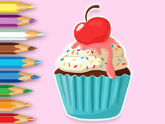 Oyun Coloring Book: Apple Cupcake