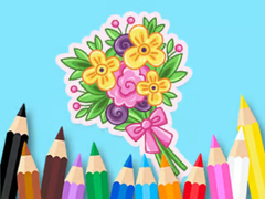 Oyun Coloring Book: Love Bouquet