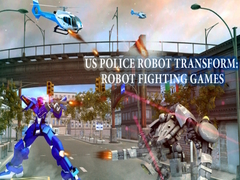 Oyun US Police Robot Transform: Robot  fighting games