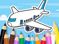 Oyun Coloring Book: Flying Airplane