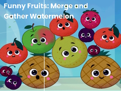 Oyun Funny fruits: merge and gather watermelon