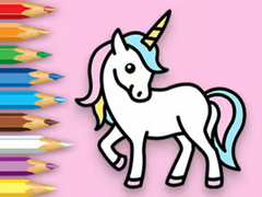 Oyun Coloring Book: Happy Unicorn