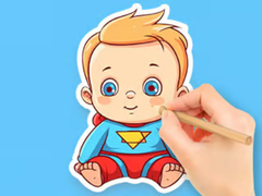 Oyun Coloring Book: Cute Super Baby