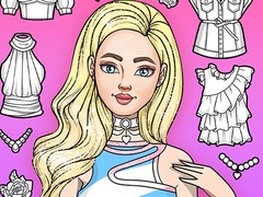 Oyun Girl Coloring Dress Up Games