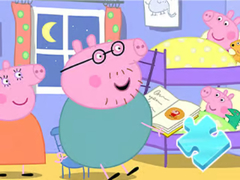 Oyun Jigsaw Puzzle: Peppa Sleeping Story
