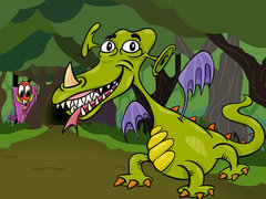 Oyun Fun Monsters Jigsaw