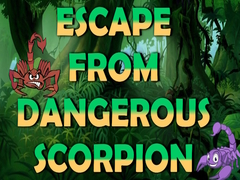 Oyun Escape From Dangerous Scorpion