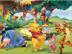Oyun Jigsaw Puzzle: Winnie The Pooh Party