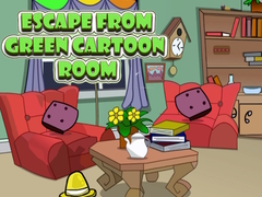 Oyun Escape from Green Cartoon Room