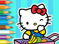Oyun Coloring Book: Hello Kitty Market