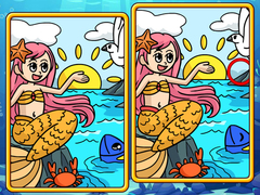 Oyun Mermaids Spot The Differences