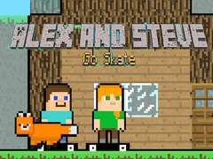 Oyun Alex and Steve Go Skate
