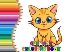 Oyun Cute Cat Coloring Book