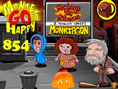 Oyun Monkey Go Happy Stage 854