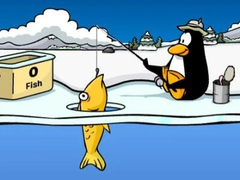 Oyun Club Penguin: Ice Fishing