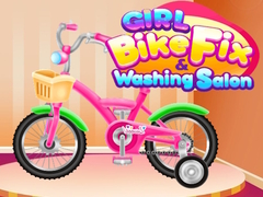 Oyun Girl Bike Fix Washing Salon