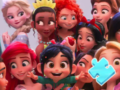 Oyun Jigsaw Puzzle: Disney Princess Family Photo