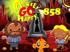 Oyun Monkey Go Happy Stage 858