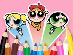 Oyun Coloring Book: The Powerpuff Girls
