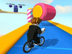 Oyun Obby But You're On a Bike