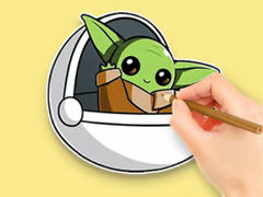 Oyun Coloring Book: Master Yoda