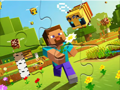 Oyun Jigsaw Puzzle: Mine Blockman