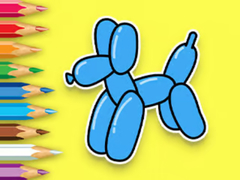 Oyun Coloring Book: Balloon Puppy