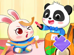 Oyun Jigsaw Puzzle: Baby Panda Play Time