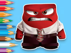 Oyun Coloring Book: Inside Out Angry