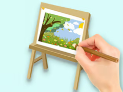 Oyun Coloring Book: Paysage Drawing Board