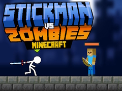 Oyun Stickman vs Zombies Minecraft