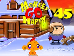 Oyun Monkey Go Happy Stage 45