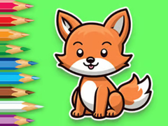 Oyun Coloring Book: Baby Fox
