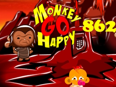 Oyun Monkey Go Happy Stage 862