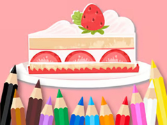 Oyun Coloring Book: Strawberry Cake