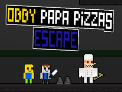 Oyun Obby Papa Pizzas Escape
