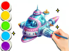 Oyun Coloring Book: Space Travel