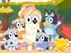 Oyun Jigsaw Puzzle: Bluey Sweet Portrait