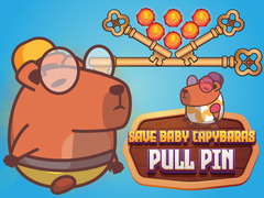 Oyun Save Baby Capybaras Pull Pin