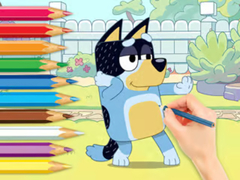 Oyun Coloring Book: Bluey And Bingo