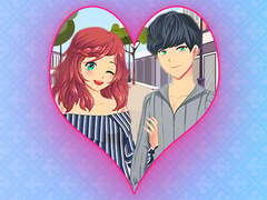 Oyun Romantic Anime Couples Dress Up Game