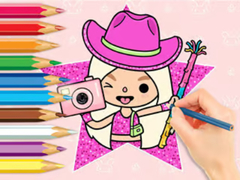 Oyun Coloring Book: Toca Baca World